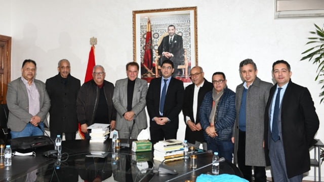 الوزير بنسعيد يستقبل أعضاء مكتب الجمعية المغربية لنقاد السينما