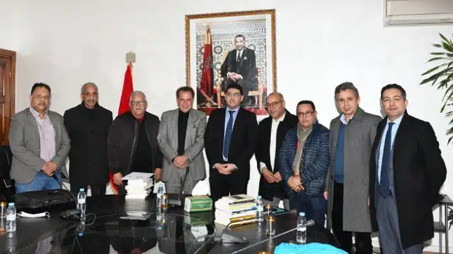 الوزير بنسعيد يستقبل أعضاء مكتب الجمعية المغربية لنقاد السينما