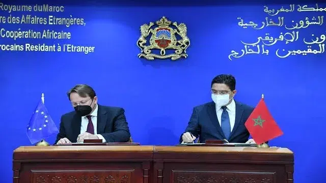 بوريطة حصيلة الشراكة بين المغرب والاتحاد الأوروبي إيجابية وتطور مطرد jpg