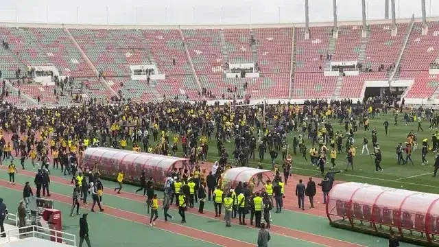 شغب الملاعب بالرباط jpg