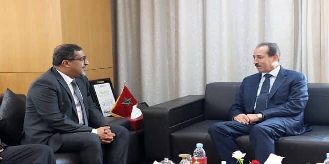 الداكي يجري مباحثات مع وزير العدل اليمني 2