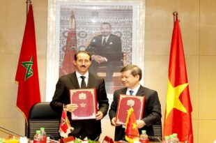 توقيع إتفاقية تعاون بين رئاسة النيابة العامة والنيابة العامة الفيتنام