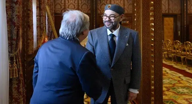جلالة الملك يستقبل بالرباط الأمين العام للأمم المتحدة أنطونيو غوتيريسر jpg