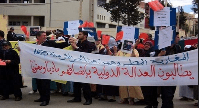 العائلات المغربية المطرودة من الجزائر