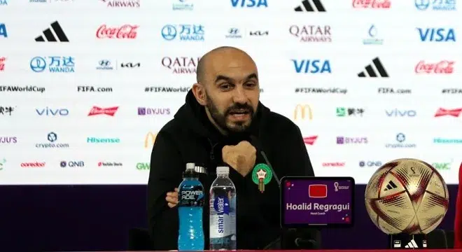 وليد الركراكي الروح القتالية والأداء الجماعي مفتاح الفوز على المنتخب الفرنسي jpg