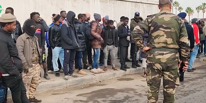 أولاد زيان.. اعتقال 6 افارقة مهاجرين أحدثوا فوضى ورشقوا الأمن بالحجارة فيديو