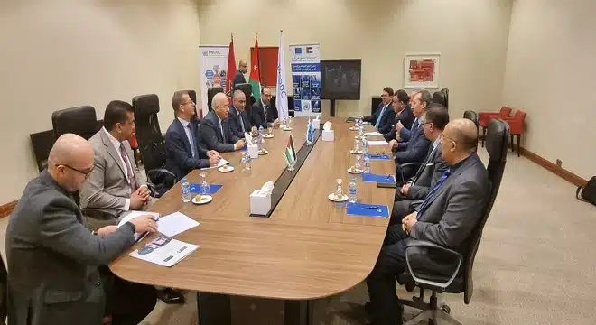 الداكي يجري مباحثات مع رئيس النيابات العامة بالمملكة الأردنية 2 الداكي يجري مباحثات مع رئيس النيابات العامة بالمملكة الأردنية