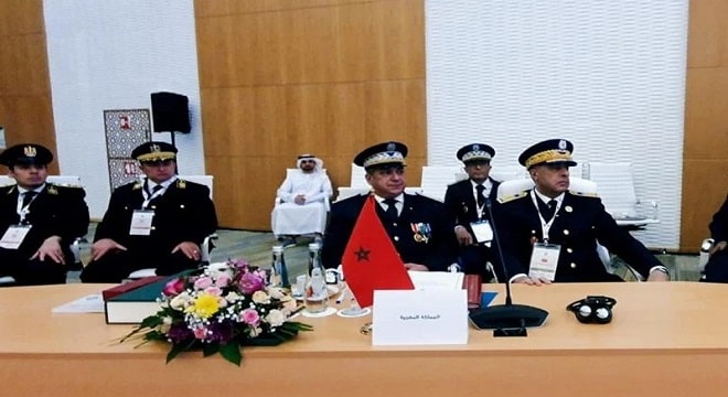 حموشي يشارك في المؤتمر ال46 لقادة الشرطة والأمن العرب 3 يشارك المدير العام للأمن الوطني ولمراقبة التراب الوطني، عبد اللطيف حموشي، في أشغال الدورة السادسة والأربعين لمؤتمر قادة الشرطة والأمن العرب، الذي تحتضنه أبو ظبي بدولة الإمارات العربية المتحدة ابتداء من اليوم الاثنين 9 يناير الجاري.