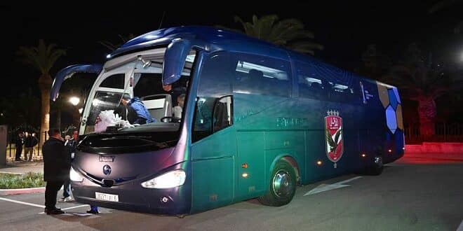 فريق الأهلي المصري ثاني الواصلين إلى طنجة كأس العالم للأندية