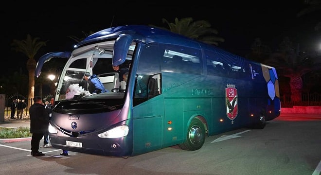 فريق الأهلي المصري ثاني الواصلين إلى طنجة كأس العالم للأندية
