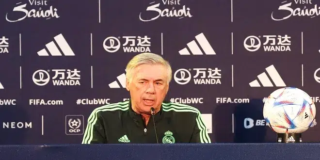 كارلو أنشيلوتي مدرب ريال مدريد الفوز باللقب بداية تصحيح المسار  jpg