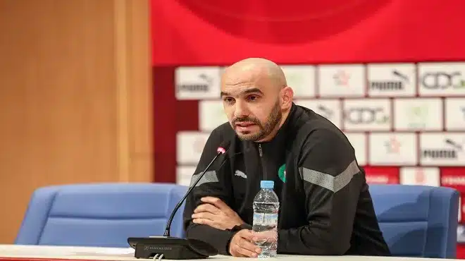 وليد الركراكي يستدعي لاعبا 30 لخوض وديتي البرازيل والبيرو jpg
