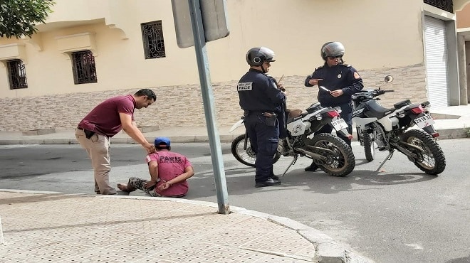 رصاصة من شرطة النجدة تنهي حياة مجرم في الدار البيضاء
