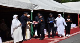 تكريم أسرة الشرطي هشام في ذكرى تأسيس الأمن الوطني