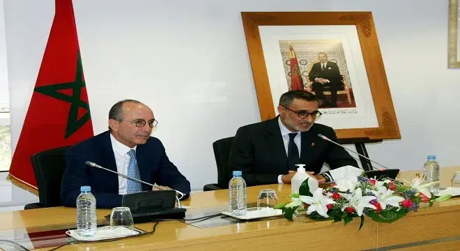 توقيع شراكة تعاون بين SNRT والخزينة العامة  jpg