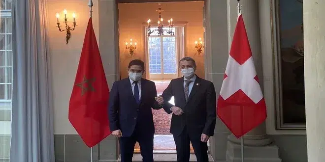الصحراء المغربية . سويسرا تشيد بجهود المغرب الجادة وبمخطط الحكم الذاتي jpg