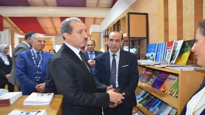 المعرض الدولي للنشر والكتاب الداكي يعطي انطلاقة فعاليات رواق رئاسة النيابة العامة jpeg