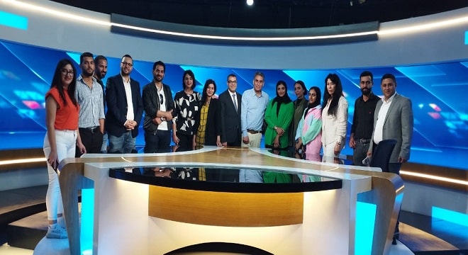 بحرينين يطلعون على تجربة SNRT في مجال الإنتاج والبث الإخباري