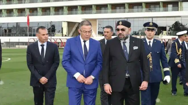 مونديال 2030 . جلالة الملك يسند رئاسة لجنة ترشيح المغرب إلى فوزي القجع jpg