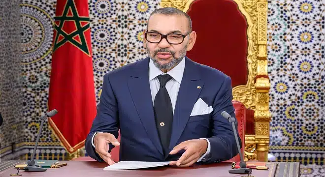 جلالة الملك يطمح لمستقبل مشرق بين المغرب والجزائر jpg