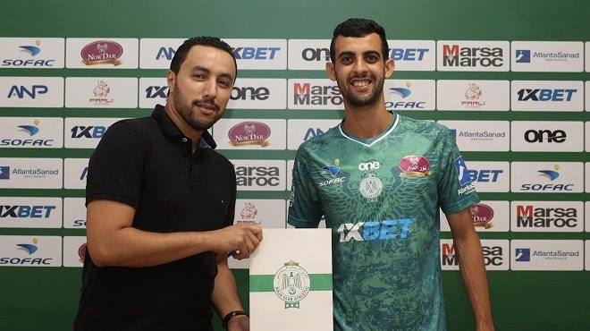 نادي الرجاء الرياضي يتعاقد مع لاعب الفتح الرياضي يوسف بلعمري