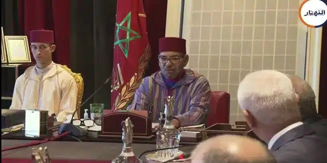 تداعيات زلزال الحوز . جلالة الملك محمد السادس يرأس اجتماعاً عاجلا jpg