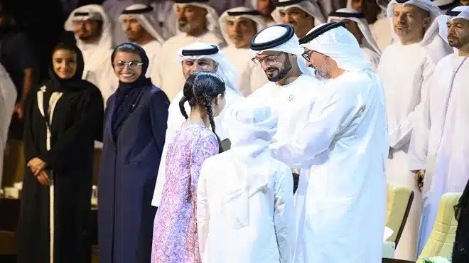 خالد بن محمد بن زايد يطلق الاستراتيجية الجديدة لشبكة أبوظبي للإعلام jpg