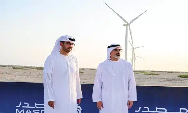 ولي العهد خالد بن محمد بن زايد يدشّن برنامج الرياح في الإمارات