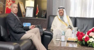 تبادل استراتيجي حموشي يجتمع مع السفير السعودي في الرباط