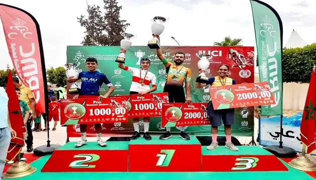 عرس الدراجات علواني وحريري يتوجان بألقاب كأس العرش