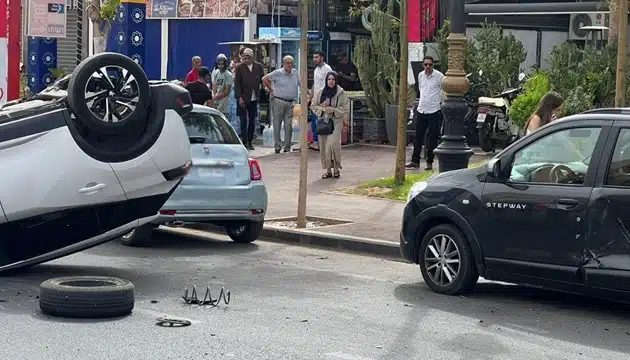 اعتقال سائق مخمور بعد حادث سير مروع في مراكش