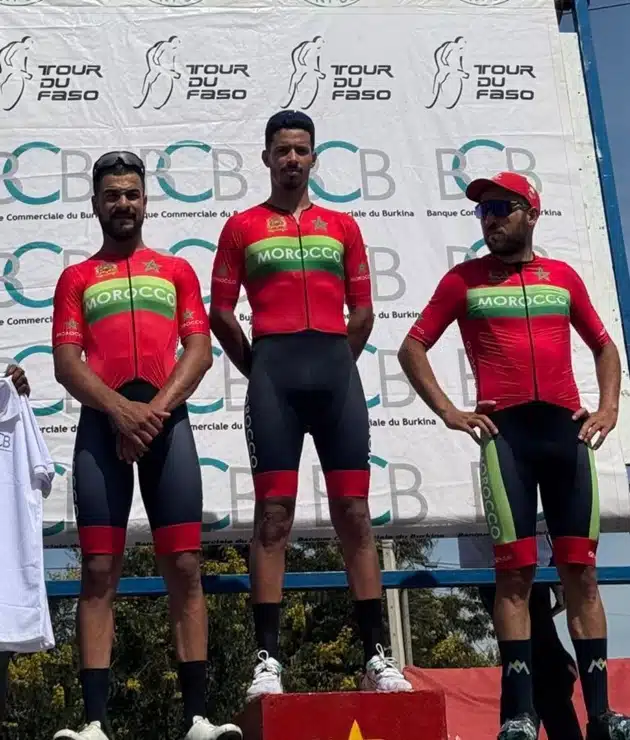 الثلاثي المغربي يكتسح منصة التتويج في طواف بوركينا فاسو (3)