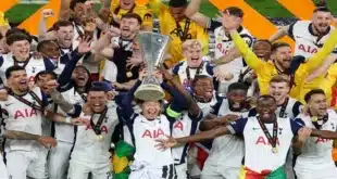 توتنهام يسقط مانشستر يونايتد ويتوج بلقب الدوري الأوروبي في ليلة تاريخية