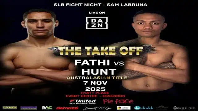البطل المغربي منير فتحي على موعد مع المجد في أمسية SLB Fight Night