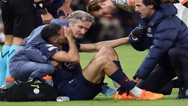 إصابة حكيمي تثير الذعر في باريس وتقلق المغاربة قبل كأس الأمم الإفريقية