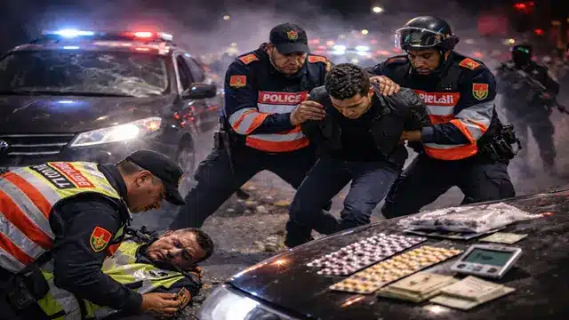 دهس شرطي خلال مطاردة مثيرة توقيف مروج مخدرات بحوزته مئات الأقراص المهلوسة وكوكايين بالدار البيضاء