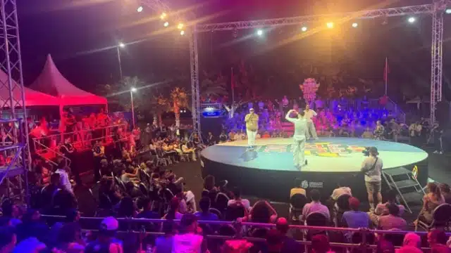 أبطال البريك دانس يتنافسون بساحة نيفا