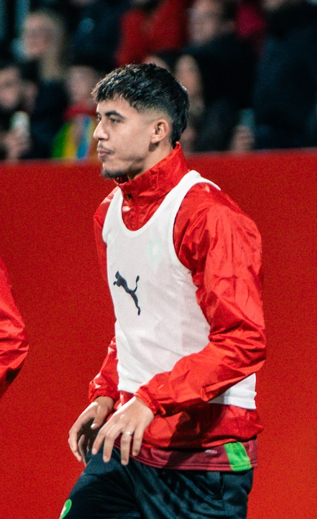 الدوري الإسباني.. ياسر الزابيري يلتحق بمبابي ولامين جمال برصيد 7 أهداف 1 ياسر الزابيري بقميص المنتخب المغربي