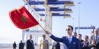 الأمير مولاي الحسن يعطي بتعليمات ملكية انطلاقة أول محطة للحاويات بميناء الناظور غرب المتوسط