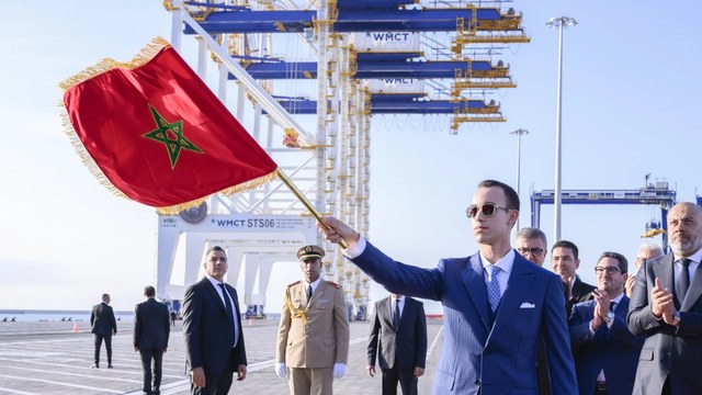الأمير مولاي الحسن يعطي بتعليمات ملكية انطلاقة أول محطة للحاويات بميناء الناظور غرب المتوسط