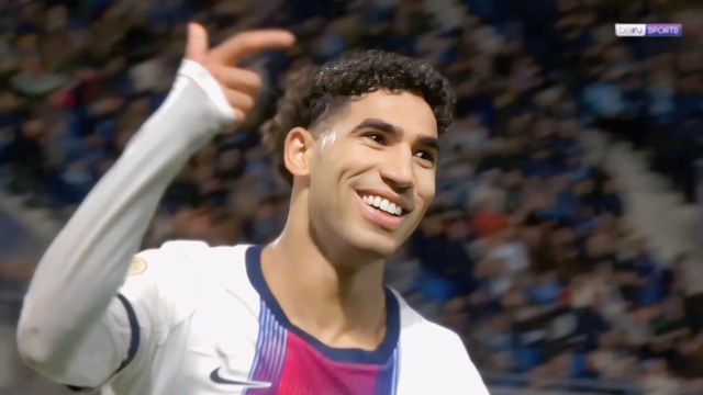 هاتريك حكيمي يقود سان جرمان لاكتساح لوهافر 5-1 ويوسع الفارق إلى أربع نقاط